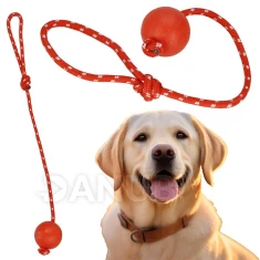 Játék kutyának - kötél labdával