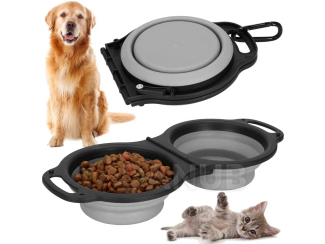 Összecsukható tál állatok számára