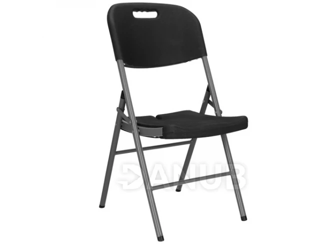 Kerti összecsukható catering/kemping szék - fekete