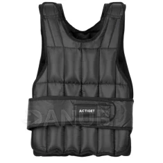 Terheléses edzőmellény 10 kg teherbírással – állítható – fekete