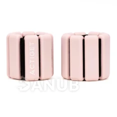 Kéz- és lábsúlyok - 2x0,5kg - világos rózsaszín